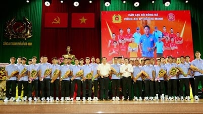 CLB Công an TP HCM ra quân hoành tráng trước mùa giải mới