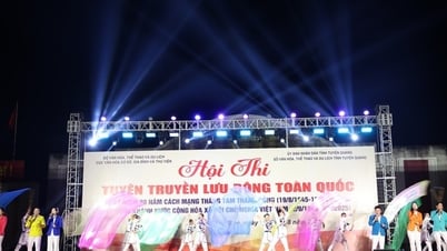 Sôi nổi Hội thi tuyên truyền lưu động toàn quốc tại Tuyên Quang