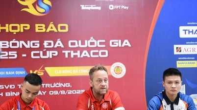 Công an Hà Nội và Thép xanh Nam Định đều quyết tâm chinh phục Siêu cúp Quốc gia