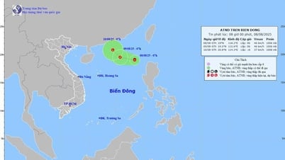 Ảnh hưởng áp thấp nhiệt đới: Từ 9-10/8, Vĩnh Long mưa gia tăng về diện và lượng
