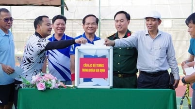 CLB Tennis Trung Đoàn Gia Định: Khi trái tim lan tỏa yêu thương cùng những đường bóng