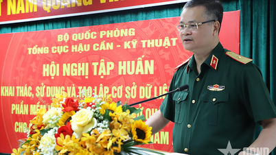 Tập huấn tạo lập cơ sở dữ liệu ban đầu phần mềm hồ sơ sức khỏe quân nhân