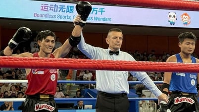 Đánh bại võ sĩ chủ nhà Trung Quốc, Nguyễn Trần Duy Nhất vào bán kết World Games
