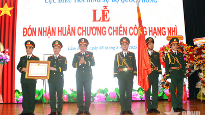 Cục Điều tra hình sự đón nhận Huân chương Chiến công hạng Nhì