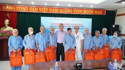 Phẫu thuật thay thủy tinh thể miễn phí cho gần 400 người dân Thái Nguyên