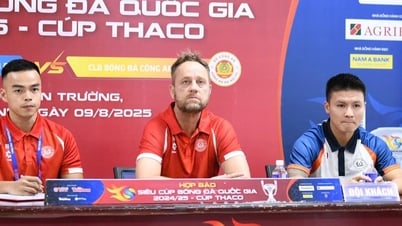 HLV Polking tự tin về khả năng CLB Công an Hà Nội giành Siêu Cúp Quốc gia