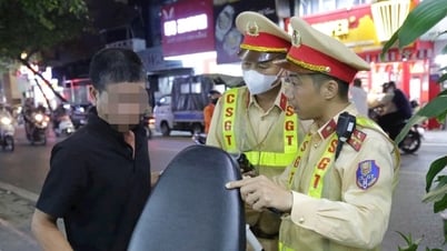 Hà Nội: Người vi phạm nói chỉ uống 1 lon bia từ sáng khi nồng độ cồn kịch khung