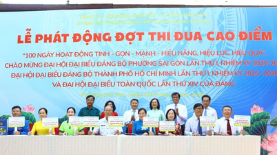 Phường Sài Gòn phát động thi đua chào mừng Đại hội