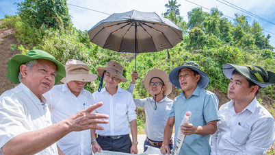 Doanh nhân Lê Hùng Anh khảo sát, tìm hiểu cơ hội đầu tư tại xã Hiệp Đức