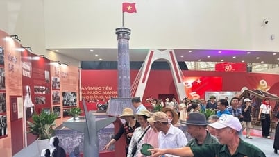 「独立・自由・幸福の80年の旅」展には100万人を超える来場者が訪れた。
