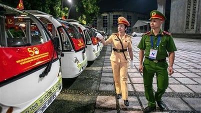 9월 2일 퍼레이드와 행진 축하 행사에 참석하는 대의원들을 수송하기 위해 40대의 전기 자동차를 동원