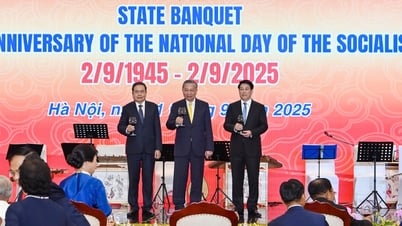 Pimpinan Partai dan Negara Gelar Resepsi Khidmat Rayakan HUT Ke-80 Hari Nasional 2 September