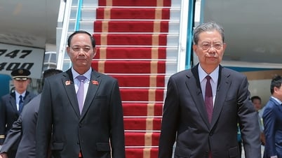 Ketua Kongres Rakyat Nasional Tiongkok Zhao Leji memulai kunjungan ke Vietnam
