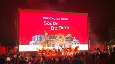 Program budaya menarik yang melayani masyarakat di jalan Tran Phu 61