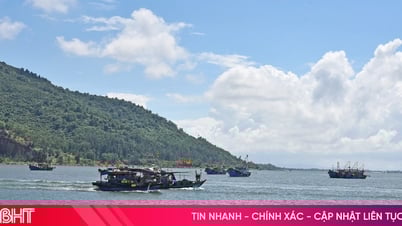 Ngư dân Hà Tĩnh nối lại nhịp điệu sản xuất sau những ngày tránh bão