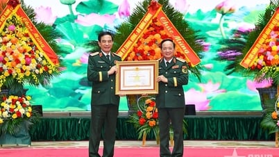 Awarding Military Merit Medals to leaders of the Ministry of National Defense