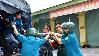 El Comando Militar Provincial de Nghe An entrega 260 motocicletas de dos ruedas a las fuerzas militares de base