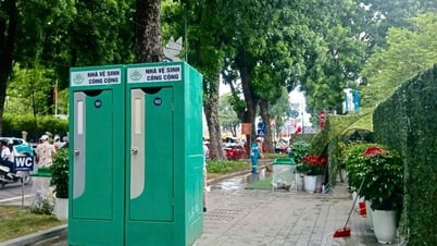 ハノイ市、建国記念日に無料トイレシステムを慎重に準備