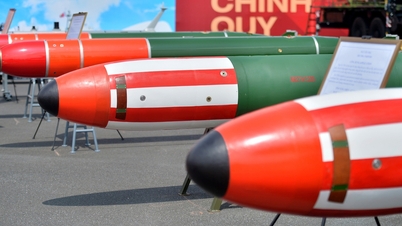 ベトナム人民海軍の魚雷と機雷を観察