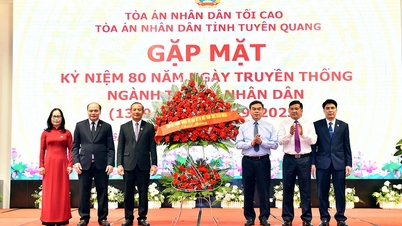 Gặp mặt kỷ niệm 80 năm ngày truyền thống ngành Tòa án nhân dân