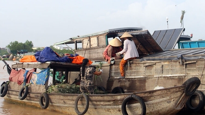 Chợ nổi Long Xuyên vẫn đợi người