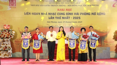 Cerimônia de abertura do primeiro Festival de Música da Corte Real de Hai Phong ampliado - 2025: Rumo à construção de uma "Cidade da Música"