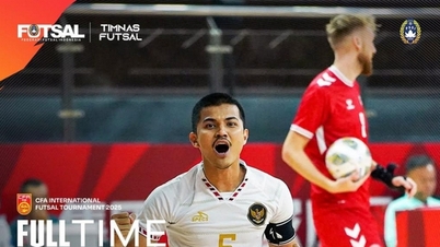 Futsal Indonesia mengalahkan pasukan Eropah, memenangi kejohanan antarabangsa China