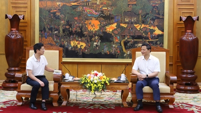 ប្រធានគណៈកម្មាធិការប្រជាជនខេត្ត Bac Ninh លោក Vuong Quoc Tuan បានទទួលជួប និងធ្វើការជាមួយថ្នាក់ដឹកនាំក្រុម Desay