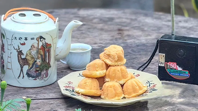 “Về... ở luôn” với bánh bông lan