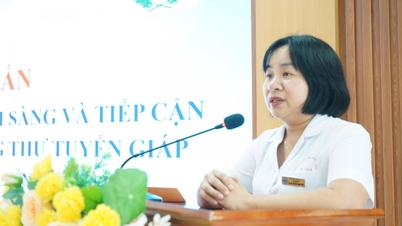 ការបណ្តុះបណ្តាលស្តីពីសុវត្ថិភាពនៃការបញ្ចូលឈាមតាមគ្លីនិក និងវិធីសាស្រ្តក្នុងការធ្វើរោគវិនិច្ឆ័យ និងការព្យាបាលជំងឺមហារីកក្រពេញទីរ៉ូអ៊ីត