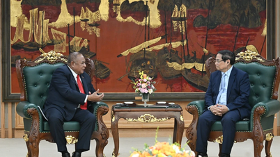 [写真] ファム・ミン・チン首相が東ティモール外務協力大臣と会見
