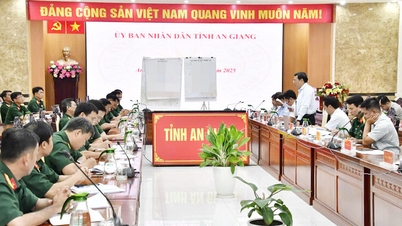 យោធភូមិភាគទី៩ ធ្វើការជាមួយគណៈកម្មាធិការប្រជាជនខេត្ត An Giang លើការគ្រប់គ្រង និងប្រើប្រាស់ដីការពារជាតិ។
