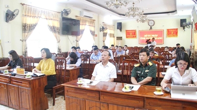 Hội nghị trực tuyến triển khai, phổ biến Luật Ban hành văn bản quy phạm pháp luật