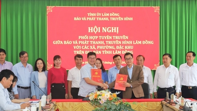 หนังสือพิมพ์ลำดงและ ปตท. ประสานงานโฆษณาชวนเชื่อกับ 9 ตำบลและเขตภาคใต้
