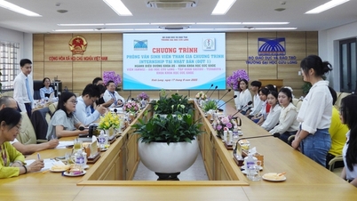 170 students of Cuu Long University participated in interviews with the Japanese side.