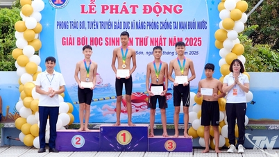 ជំរុញចលនាហែលទឹករបស់សាលា