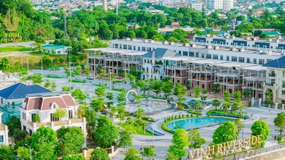 Vinh Riverside - ជាតំបន់ទីក្រុងដ៏ប្រណីត ដែលធម្មជាតិលាយឡំជាមួយបរិក្ខារទំនើបៗ
