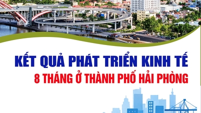 ទិដ្ឋភាពទូទៅនៃកំណើនសេដ្ឋកិច្ចរបស់ទីក្រុង Hai Phong ក្នុងរយៈពេល 8 ខែដំបូងនៃឆ្នាំ 2025
