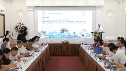 Hội nghị "Triển khai Chương trình hành động thực hiện nhiệm vụ tăng trưởng khách du lịch trong năm 2025": Phấn đấu hoàn thành nhiệm vụ theo Nghị quyết số 226 của Chính phủ