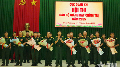 The Military Armaments Department organized the "Political Teaching Cadres" Competition