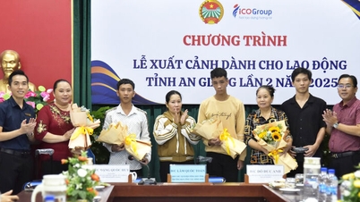 จัดพิธีออกเดินทางสำหรับนักศึกษาและคนทำงานที่ไปศึกษาและทำงานในต่างประเทศ