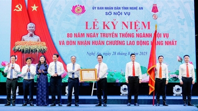 Nghe An Department of Home Affairs: Exciting activities to celebrate the 80th anniversary of the Traditional Day of the Home Affairs sector