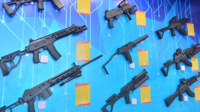 What is special about the 4 types of STV submachine guns produced in Vietnam?