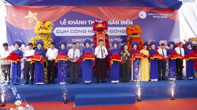 Khánh thành Cụm CN Đông Mai và gắn biển chào mừng Đại hội Đảng bộ tỉnh lần thứ XVI