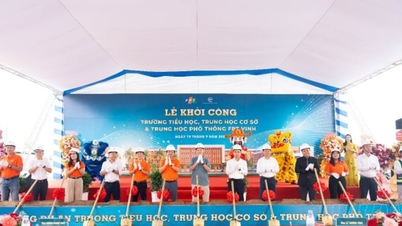 Ecopark và FPT khởi công tổ hợp giáo dục liên cấp tại đại đô thị Eco Central Park