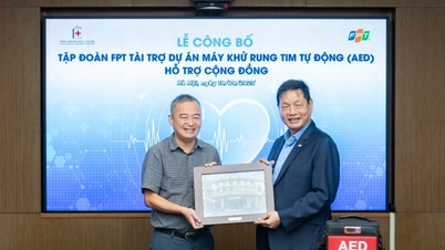 เป็นครั้งแรกที่เวียดนามมีเครื่องกระตุ้นหัวใจไฟฟ้า (AED) ไว้ให้บริการแก่ประชาชน