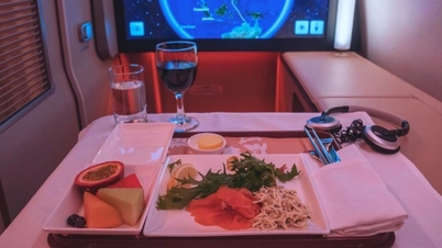 29-uurs directe vlucht: prijs business class ticket 132 miljoen VND/passagier