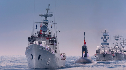 ベトナム人民海軍が海上パレードでその強さを誇示