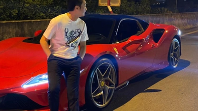 ماذا حدث لسيارة فيراري F8 تريبوتو التي يملكها كوونغ دولار والتي تبلغ قيمتها أكثر من 22 مليار دونج؟