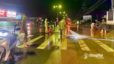 Gestion rapide des glissements de terrain sur la route nationale 13, garantissant la sécurité de la circulation